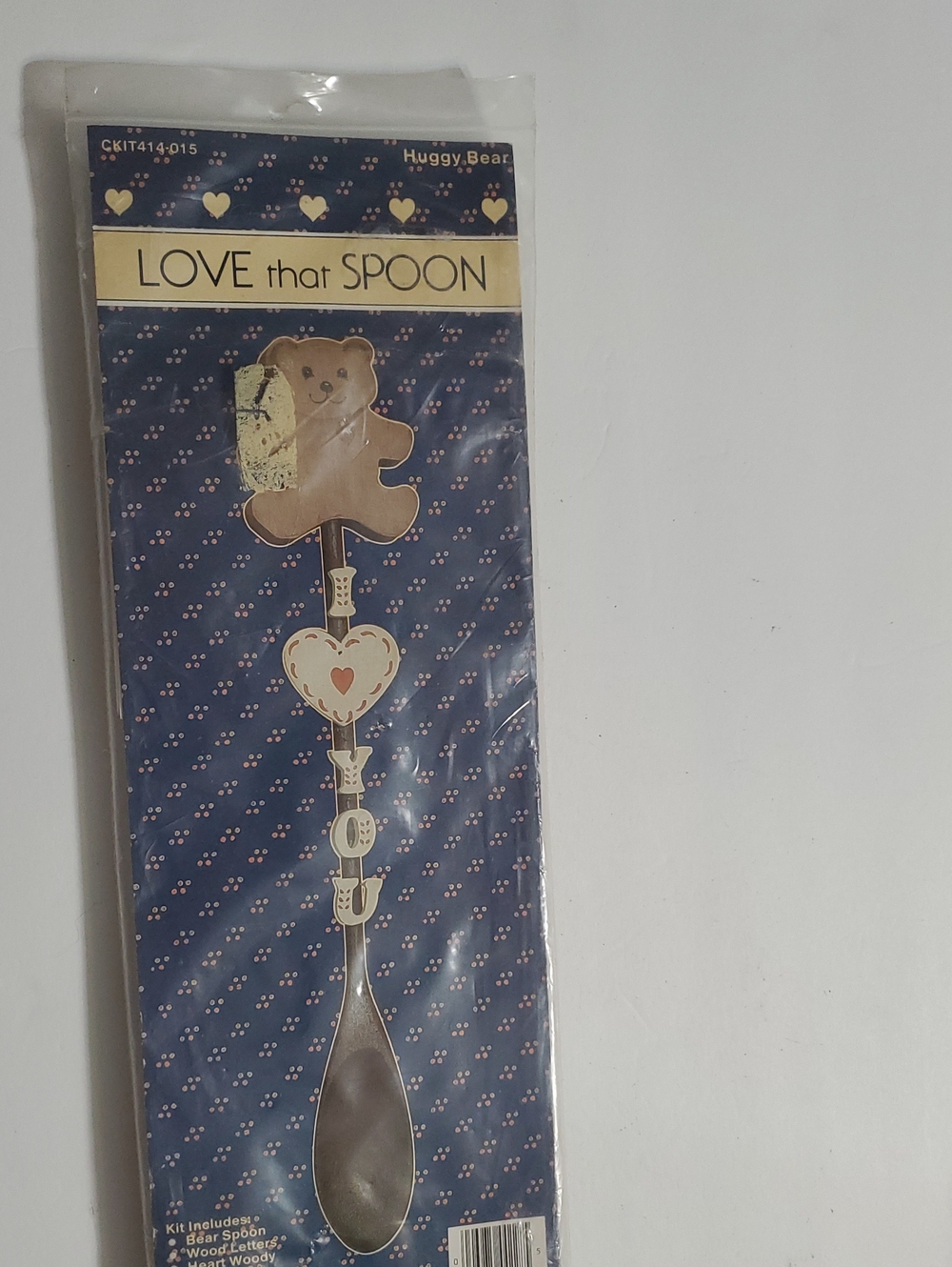 Vintage LOVE that SPOON Decorative Bear Spoon Wall Accent - Craft